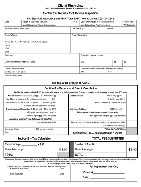 shoreview building permits|Building Permits and Inspections .